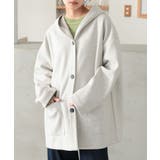 オートミール | n'OrLABELフード付きウールライクコーディガン  | osharewalker