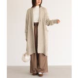ベージュミックス | n'OrLABELブークレニットコーディガン | osharewalker