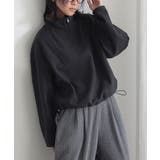 チャコール | n'OrLABELフラノライクハーフジッププルオーバー | osharewalker