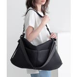 ブラック | n'OrLABEL洗えるメッシュショルダーバッグ | osharewalker