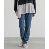 ブルー | n'OrLABELジャージーデニムレギパン | osharewalker