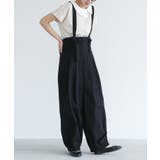 ブラック | n'OrLABELコクーンサロペット  | osharewalker