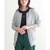 杢グレー | n'OrLABELシンプルUネック&Vネックニットカーディガン | osharewalker