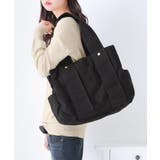 ブラック(01) | n'OrLABEL風合いキャンバスBIGトートバッグ | osharewalker