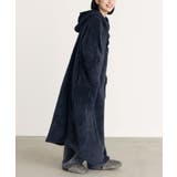 ネイビー | n'OrLABELモコモコふわふわの着る毛布 | osharewalker