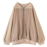 ミルクティー | n'OrLABELバックプリーツチュールブルゾン | osharewalker