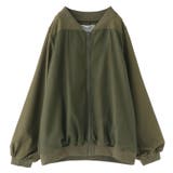 カーキ | n'OrLABELバックプリーツチュールブルゾン | osharewalker