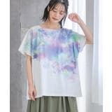 オフホワイト(17) | n'OrLABEL幻想的水彩Tシャツ | osharewalker