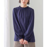 ネイビー | n'OrLABELクラシカルシャーリングカットソー | osharewalker