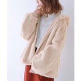 ピンクベージュ | n'OrLABELふわふわボリュームファーパーカー | osharewalker