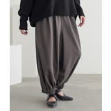 チャコール(09) | n'OrLABELアラビアンサルエルパンツ | osharewalker