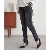 ユーズドブラック | n'OrLABELパウダー裏起毛デニムレギパン  | osharewalker