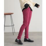 ラズベリー | n'OrLABELNEW裏起毛フレキシンストレッチパンツ | osharewalker