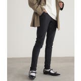 ブラック | n'OrLABELNEW裏起毛フレキシンストレッチパンツ | osharewalker