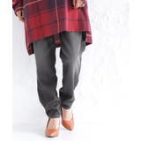 ユーズドブラック | n'OrLABEL裏ベロアデニムレギパン | osharewalker