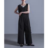 ブラック | kOhAKUアシメタックコンビネゾン | osharewalker