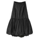 ブラック | n'OrLABELティアードバルーンスカート | osharewalker