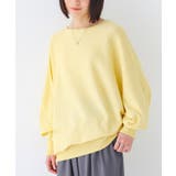 ライトイエロー | n'OrLABELボートネックドルマンニット | osharewalker
