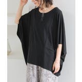 ブラック(5) | n'OrLABELニュアンス着回しドルマンカットソー | osharewalker