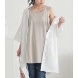 グレージュ | n'OrLABEL着回しシンプルシャツ型タンクトップ | osharewalker