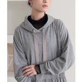 ブラック | n'OrLABELタートルネックシアー切替カットソー | osharewalker