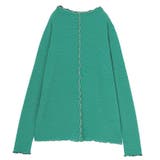 ターコイズグリーン | n'OrLABEL配色メロー前後2wayカットソー | osharewalker