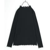 ブラック | n'OrLABEL配色メローカットソー  | osharewalker