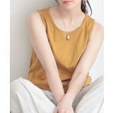 マスタード | n'OrLABELシンプルコットンタンクトップ | osharewalker