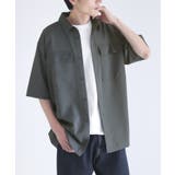 チャコール | n'OrLABELレギュラーカラーシャツ | osharewalker【MEN】
