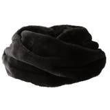 ブラック | シンプルファースヌード  | osharewalker