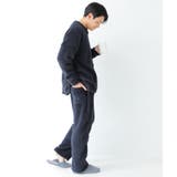 ネイビー | n'OrLABELボアルームウェア上下セット | osharewalker