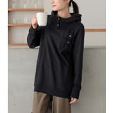 ブラック | n'OrLABELスタンドカラーデザインパーカー  | osharewalker