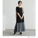 n'OrLABEL配色ブロッキングチュニック | osharewalker | 詳細画像6
