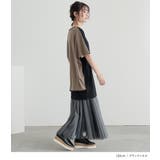 n'OrLABEL配色ブロッキングチュニック | osharewalker | 詳細画像9