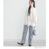 n'OrLABELストレートチェックパンツ  | osharewalker | 詳細画像8 