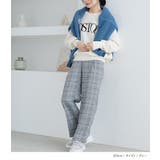 n'OrLABELストレートチェックパンツ  | osharewalker | 詳細画像10 