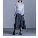 kOhAKUアシンメトリースカート | osharewalker | 詳細画像7