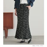 n'OrLABEL花柄セミマーメイドスカート | osharewalker | 詳細画像9 