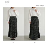 n'OrLABEL花柄セミマーメイドスカート | osharewalker | 詳細画像20 