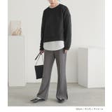 n'OrLABELダブルフェイスフレアパンツ | osharewalker | 詳細画像13 