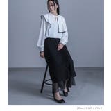 kOhAKUチュール切替ナロースカート | osharewalker | 詳細画像13