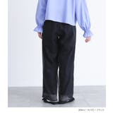 somari imaginationオーガンジーレイヤードストレートパンツ | osharewalker | 詳細画像9