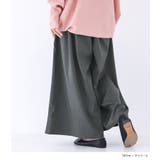 n'OrLABELリネンライクタックガウチョパンツ  | osharewalker | 詳細画像12 