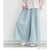 n'OrLABELリネンライクタックガウチョパンツ  | osharewalker | 詳細画像16 