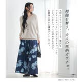 n'OrLABEL花柄ガウチョパンツ | osharewalker | 詳細画像2