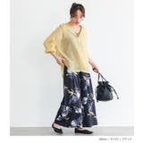 n'OrLABEL花柄ガウチョパンツ | osharewalker | 詳細画像7