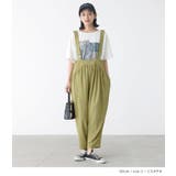 n'OrLABELバルーンギャザーテーパードサロペット | osharewalker | 詳細画像8