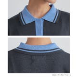 n'OrLABEL配色ラインポロニットワンピース | osharewalker | 詳細画像16 