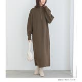 n'OrLABELハーフジップニットワンピース  | osharewalker | 詳細画像9 