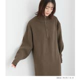 n'OrLABELハーフジップニットワンピース  | osharewalker | 詳細画像10 